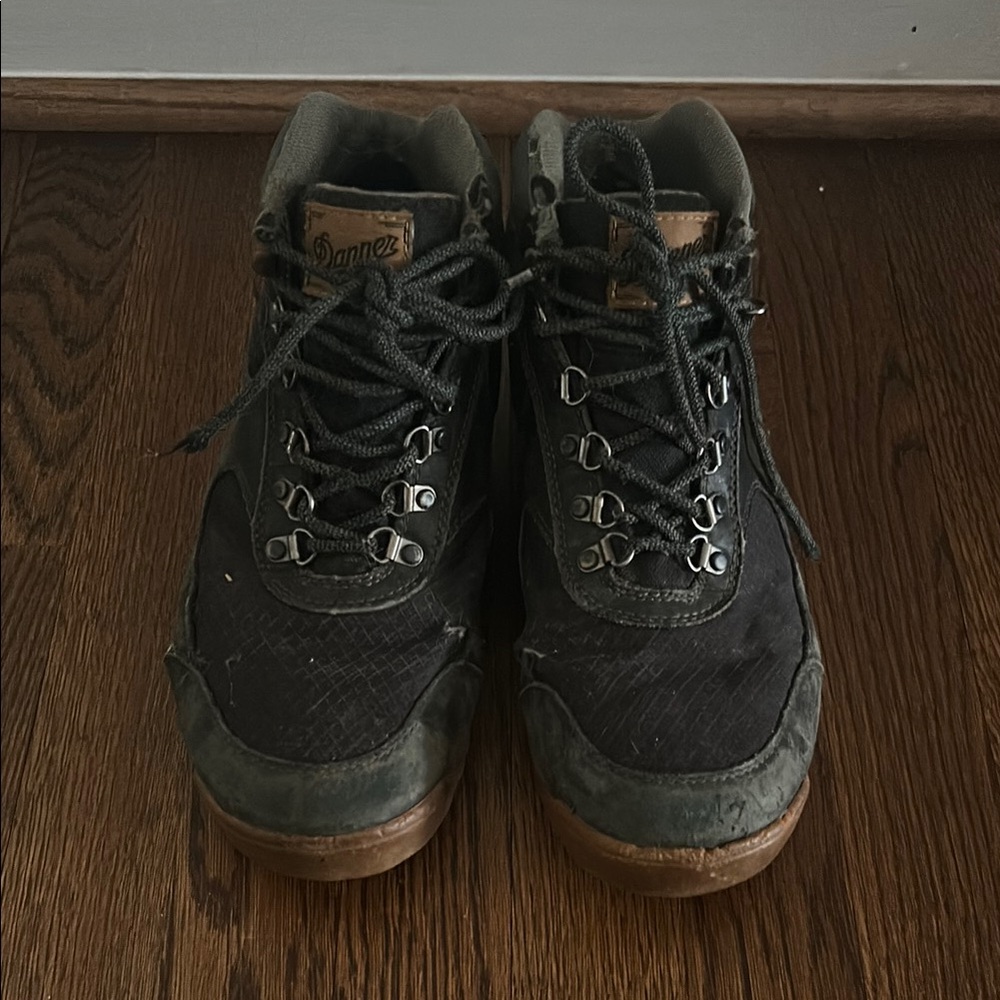 Danner Black and Brown Rugged Boots